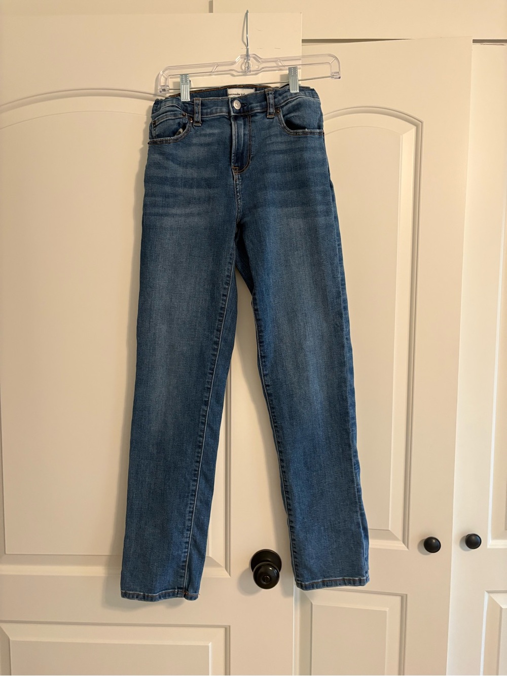 abercrombie kids Classic Blue Straight Leg Jeans